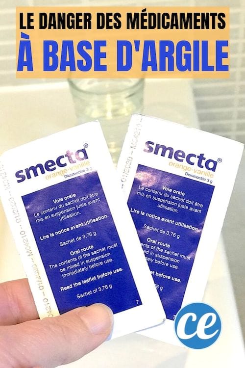 Les médicaments contre la diarrhée à base d'argile comme le Smecta représentent un risque pour la santé