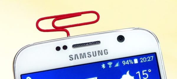 Comment ouvrir un téléphone avec un trombone pour récupérer la carte sim