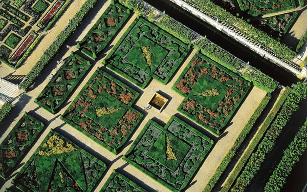 Grand jardin du château de Villandry 