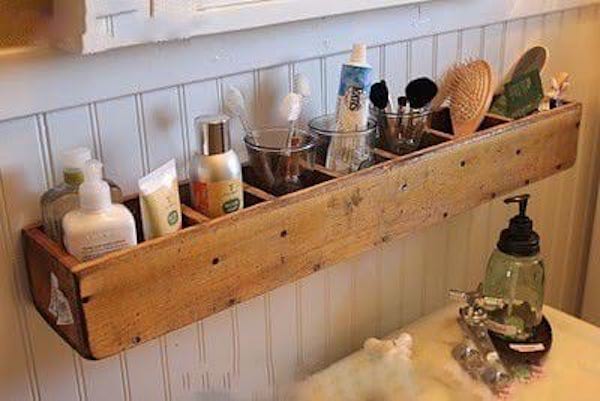 étagère de cd pour ranger la salle de bain