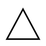 Étiquettes de lavage : le symbole pour "Tous types de blanchiment autorisés".