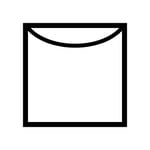 Étiquettes de lavage : le symbole pour "Séchage sur fil".