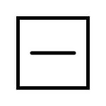 Étiquettes de lavage : le symbole pour "Séchage à plat".