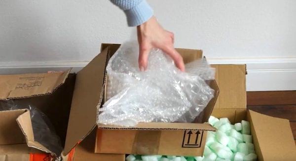 comment récupérer du papier bulle