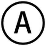 Étiquettes de lavage : le symbole pour "Nettoyage à sec avec tous types de détachants solvants".