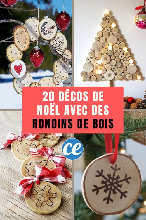 20 Super D corations De No l Avec Des Rondins De Bois 20 Super D corations De No l Avec Des Rondins De Bois