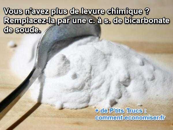par quoi remplacer la levure chimique