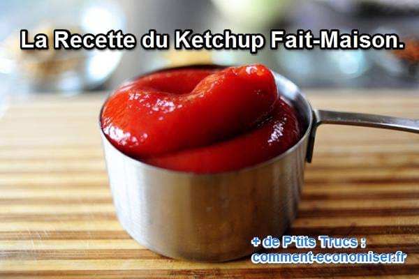 Recette facile du ketchup de tomate fait maison