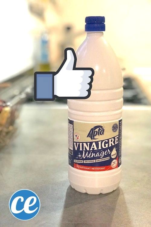 DU vinaigre blanc pour dégraisser la cuisine