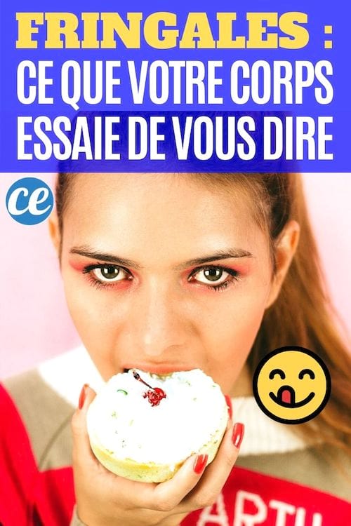 Fringales : ce que votre corps essaie de vous dire : une jeune femme qui croque une pâtisserie.