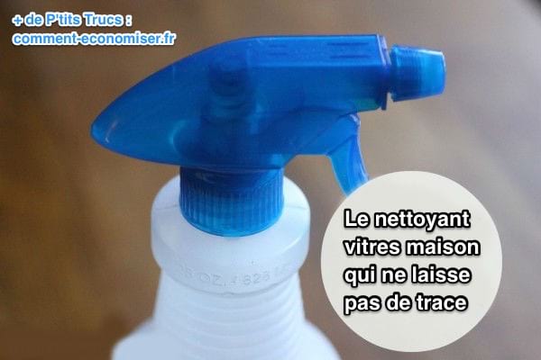 Nettoyant pour les vitres fait maison