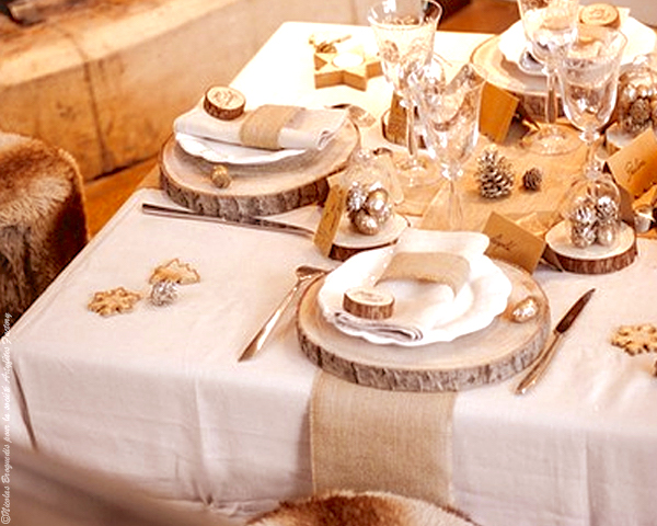 20 Super Décorations De Noël Avec Des Rondins De Bois.