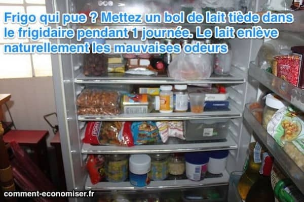 astuces pour éliminer les mauvaises odeurs dans le frigo