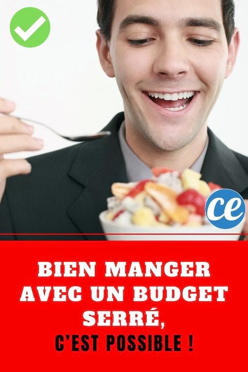 Homme heureux qui s'apprête à manger