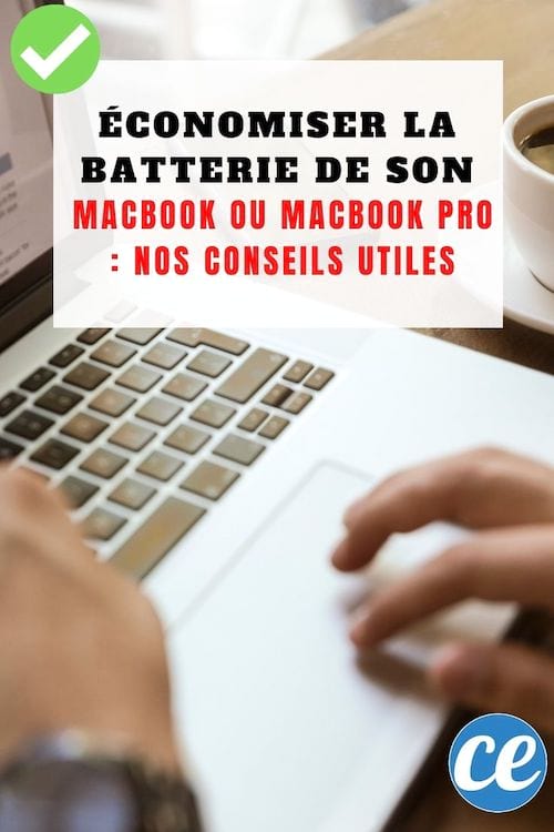 Main d'une personne sur un MacBook 