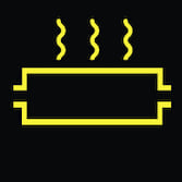 Témoin lumineux d'anomalie pot catalytique