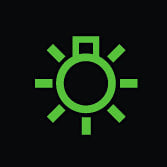 Témoin lumineux de défaillance éclairage latéral