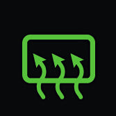 Témoin lumineux de dégivrage lunette arrière