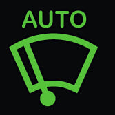 Témoin lumineux d'essuyage automatique activé