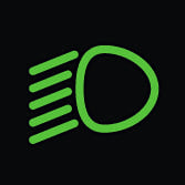 Témoin lumineux de feux de croisement