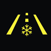 Témoin lumineux de risque de verglas