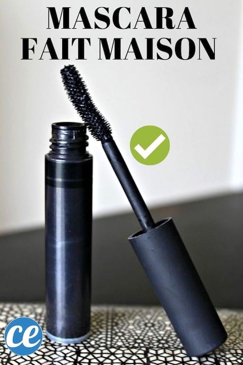 Recette facile du mascara fait maison.