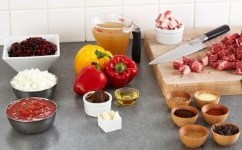 ingredients chili con carne