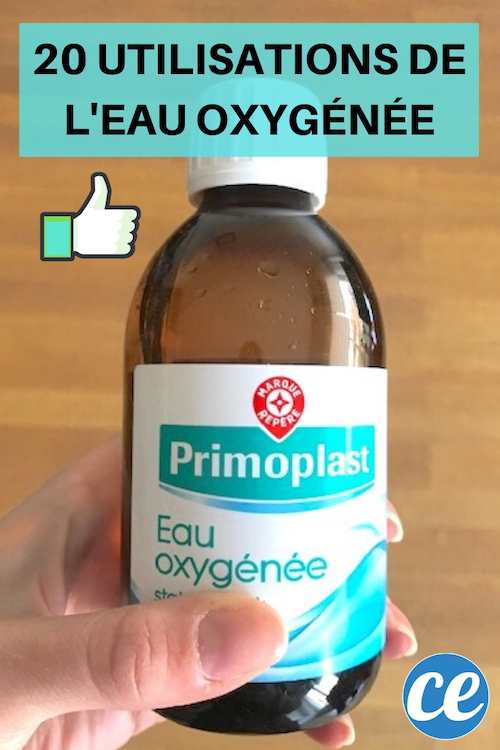 Eau oxygénée indication