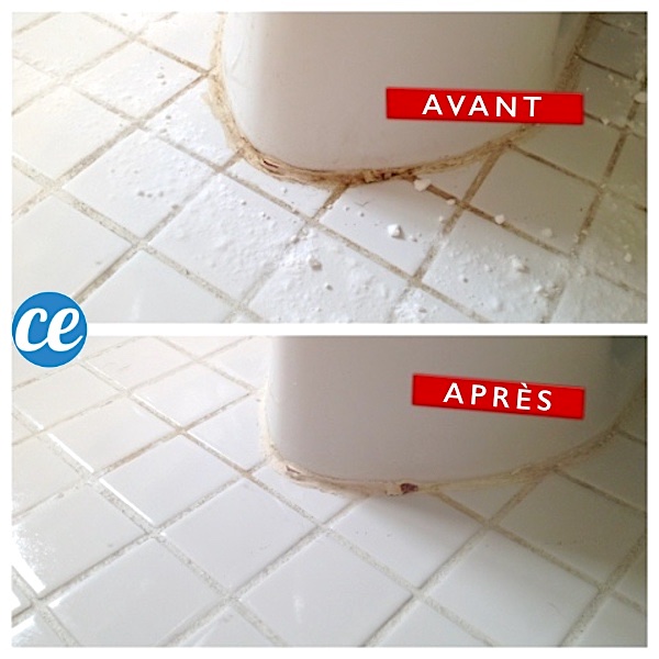 Joints De Carrelage Noircis ? L'Astuce Pour Les Blanchir Sans Javel.