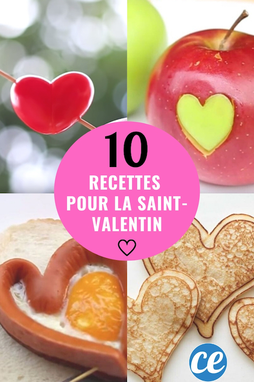 SaintValentin 10 Recettes Pas Chères et Super Faciles à Faire.