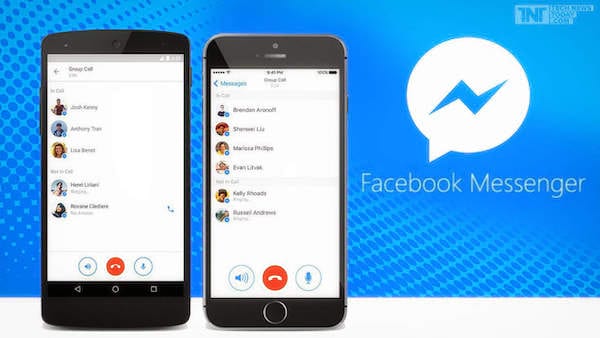 Facebook messenger permet de passer des appels gratuits partout dans le monde