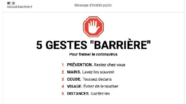 Que Faire Contre le Coronavirus