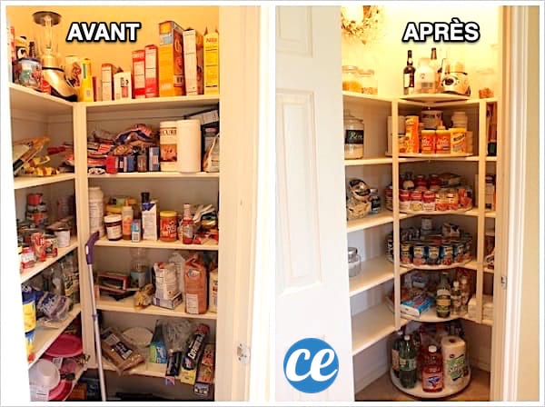 Des plateaux tournants pour mieux organiser le garde-manger