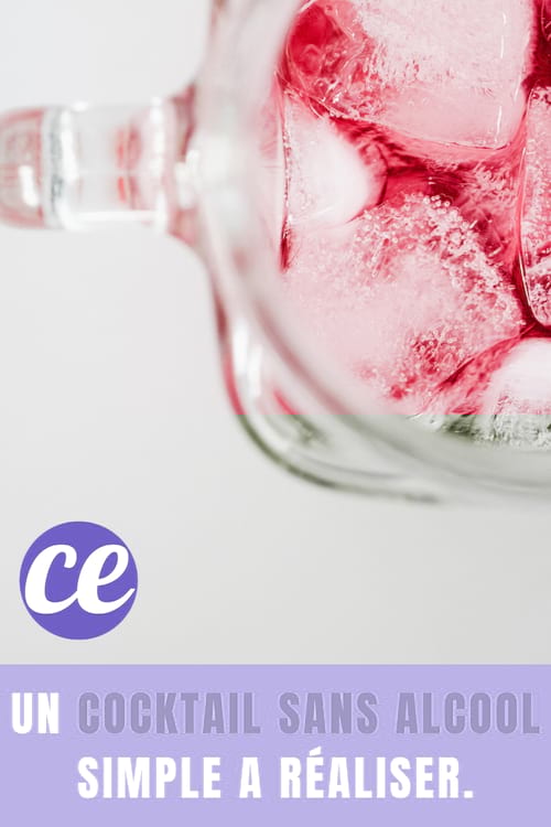 Cocktail sans alcool : Un cocktail sans alcool simple a réaliser.