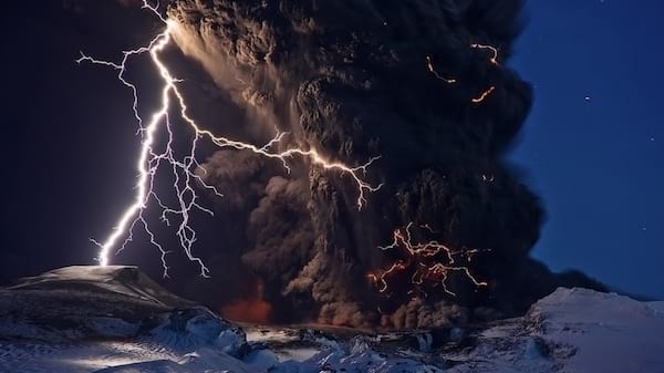 Éruption volcanique en Islande