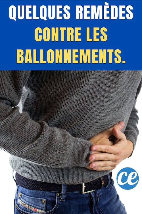 Homme ballonné : Quelques remèdes contre les ballonnements.