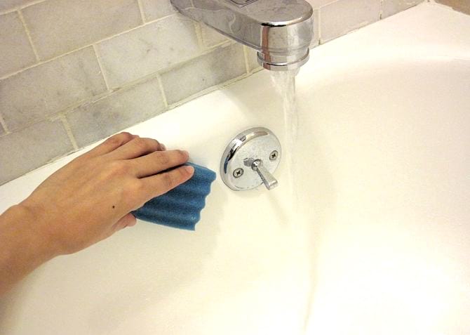 nettoyer la baignoire écologiquement