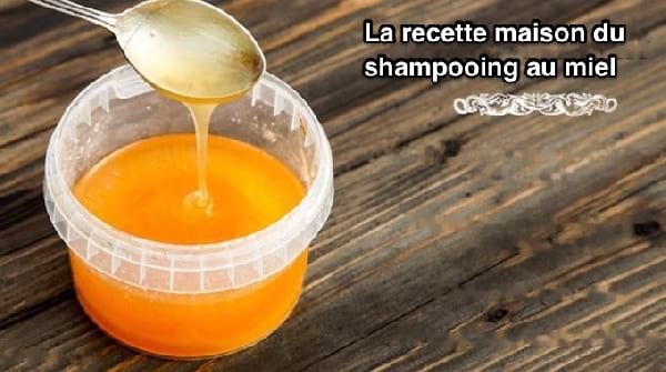 recette maison shampooing miel