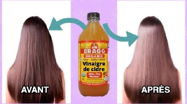 4 Astuces Vinaigre de Cidre Pour Des Cheveux Sublimes