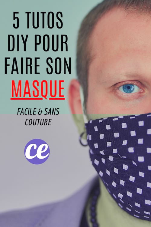 Tutos faciles pour faire des masques maison DIY contre le coronavirus