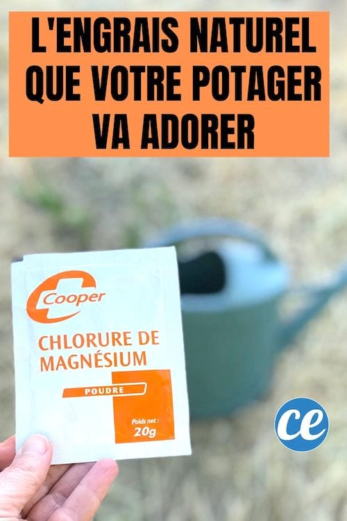 Du chlorure de magnésium pour faire un engrais naturel