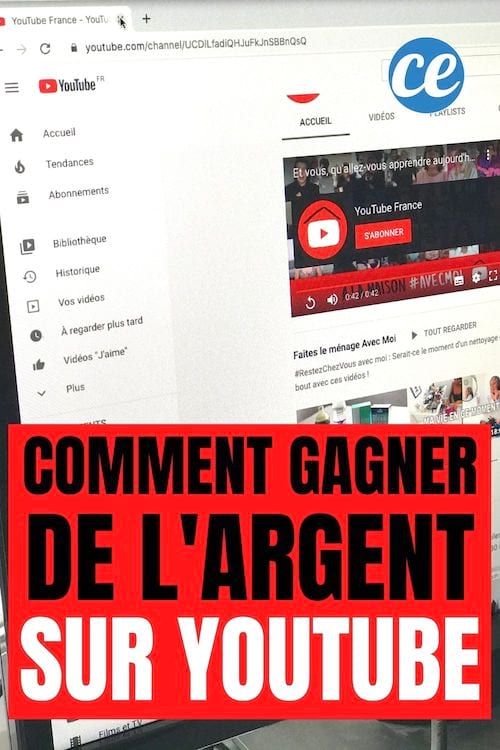 Comment gagner de l'argent sur youtube avec des vidéos