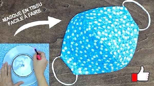 Le Tuto Facile Pour Faire Votre Masque SANS Machine à Coudre