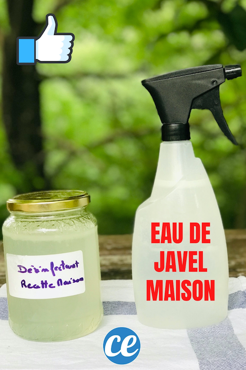 Eau de Javel Maison La Recette Facile et 100 Naturelle.