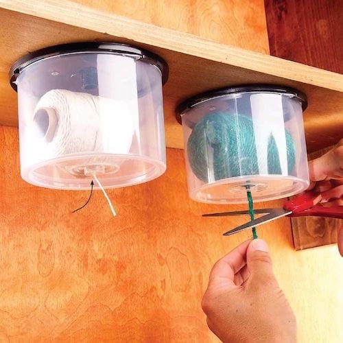 Laine dans boîte à cd