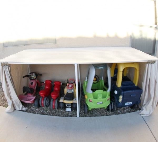 Garage pour enfants en PVC