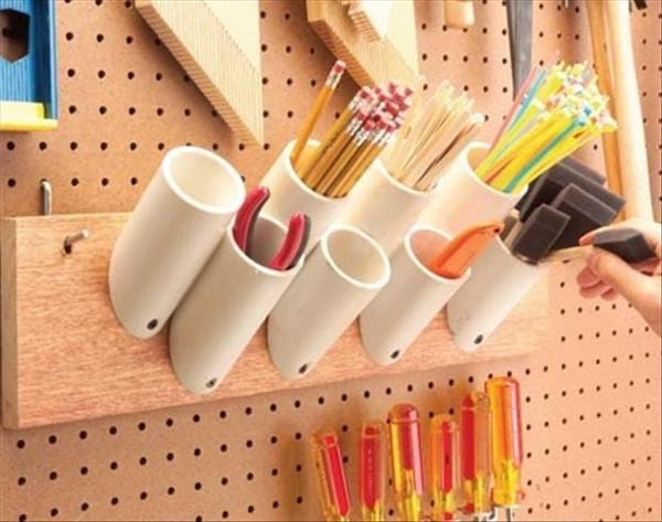 Stockage de stylos en PVC