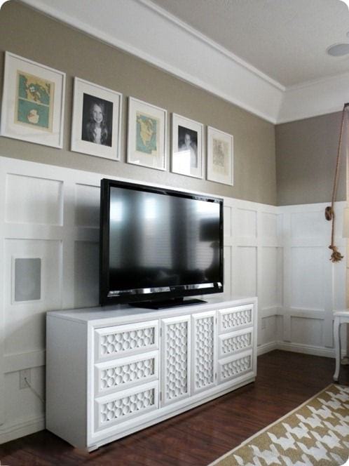 Meubles de télé en PVC