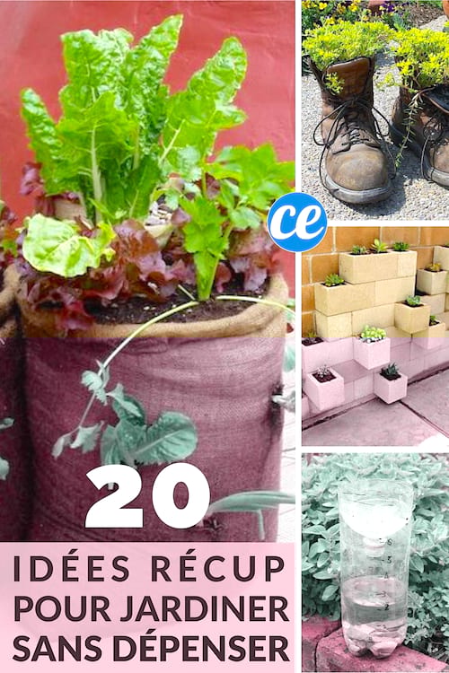 20 Super Idées Récup' Pour Économiser Au Jardin.