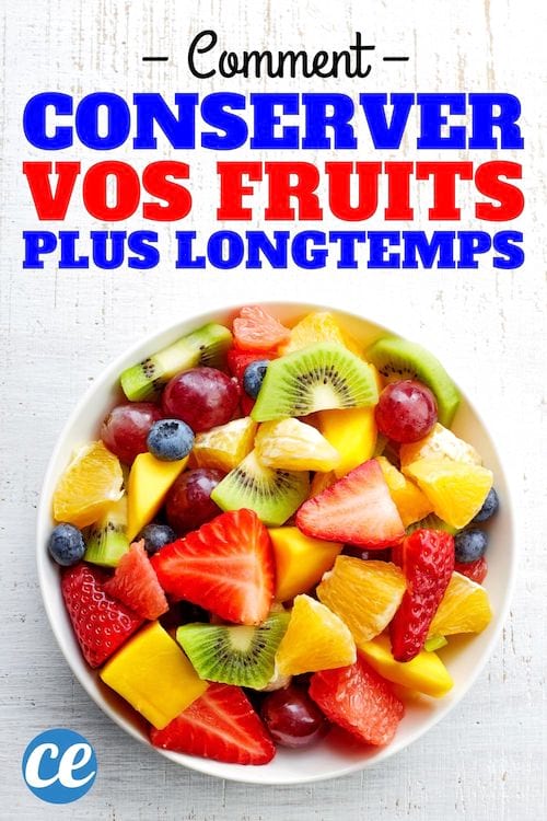 Voici Comment Conserver Tous Vos Fruits 2 Fois Plus Longtemps.